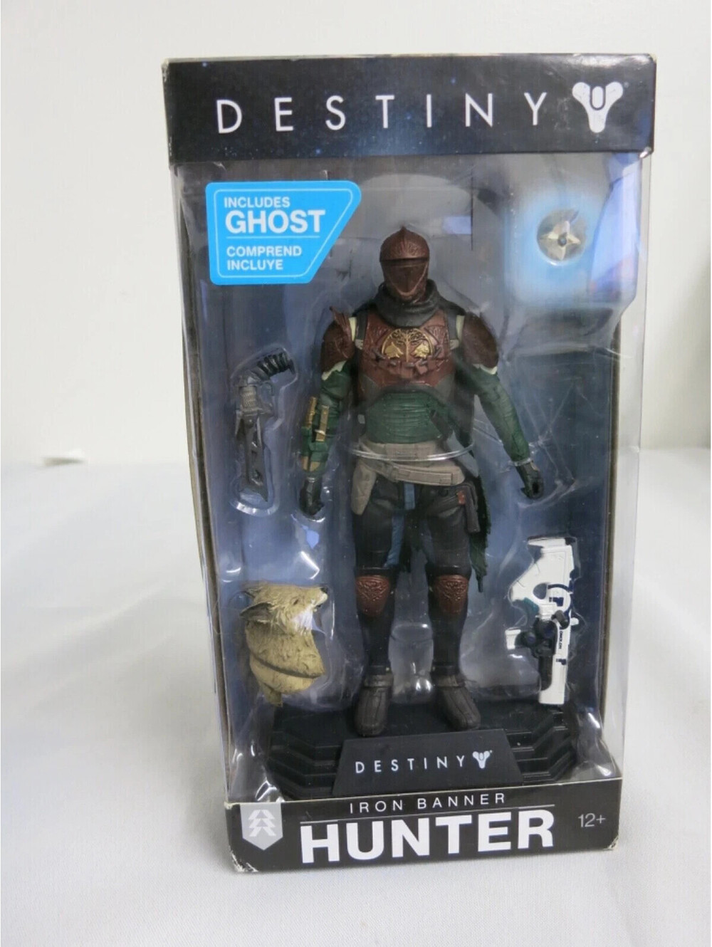McFarlane Toys Destiny Iron Banner Hunter 7" Action Figure #25 w/Ghost Sealed